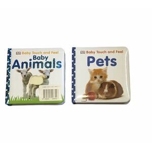 DK Touch And Feel Animal Pets Books